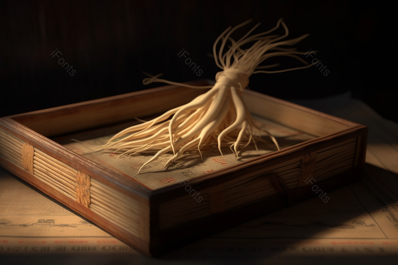托盘上的中医药材人参,高清,摄影图,摄影图片,图片大全,摄影图免费下载